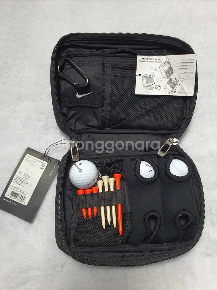 NEW 나이키 6알/7티 골프 파우치 주머니 백 가방--1