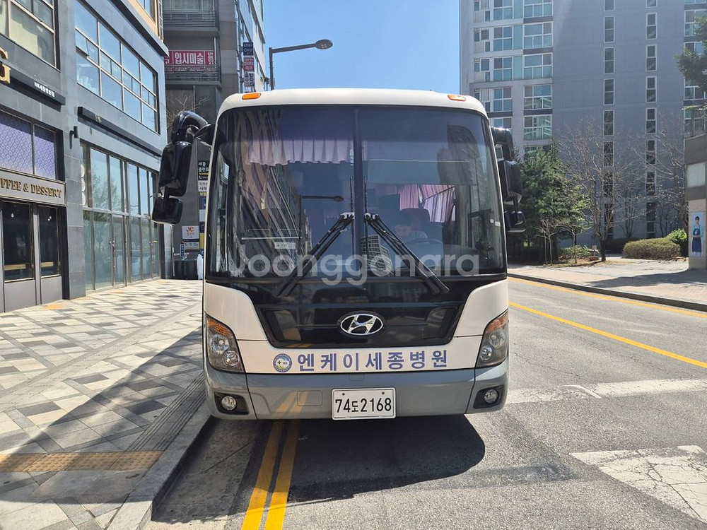 출장검진버스, 특수검진버스, 특장버스, 건강검진버스--1