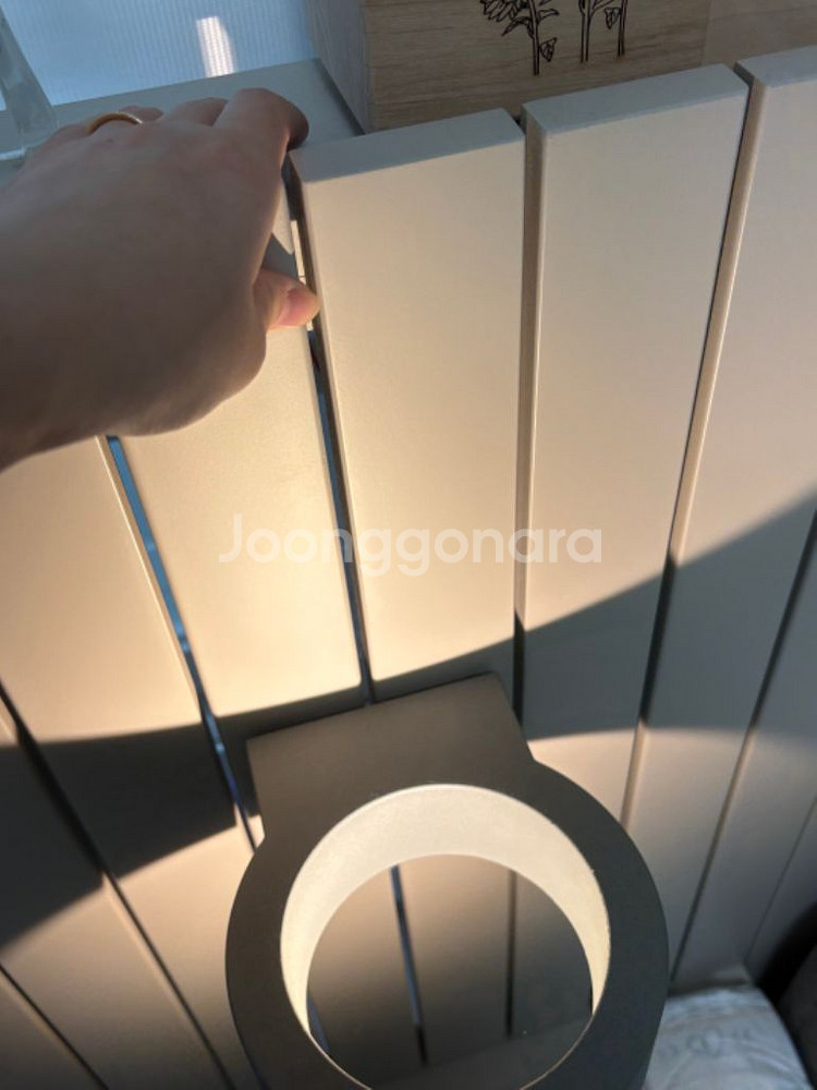 Led 퀸 침대 프레임--1