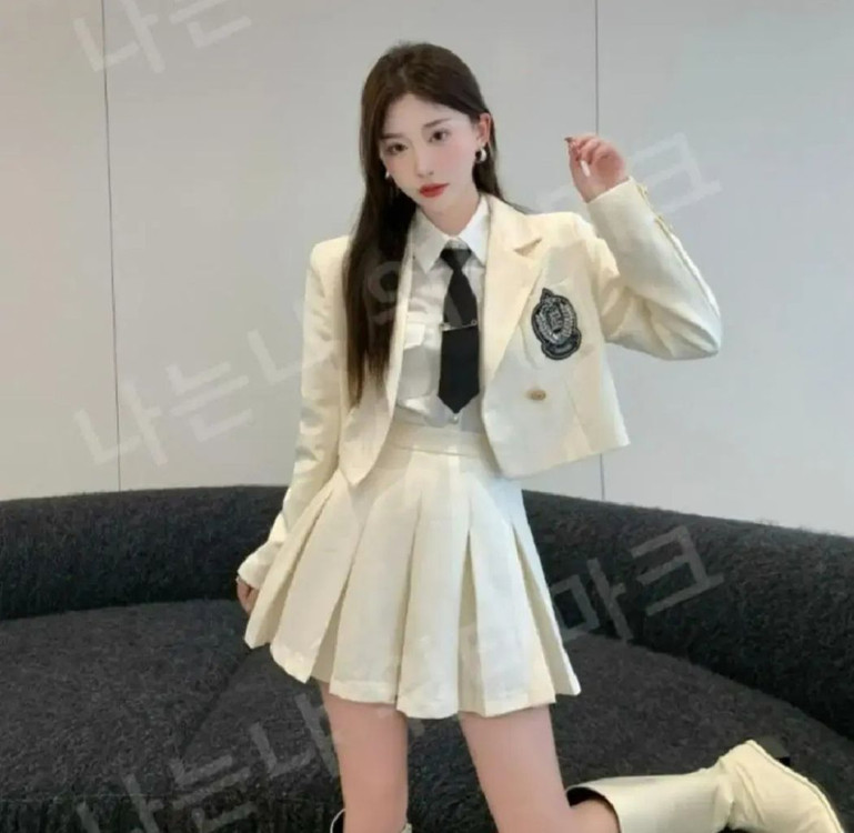 [S,M,L]영국교복 예고 청담룩 프레피룩 대여 이미지