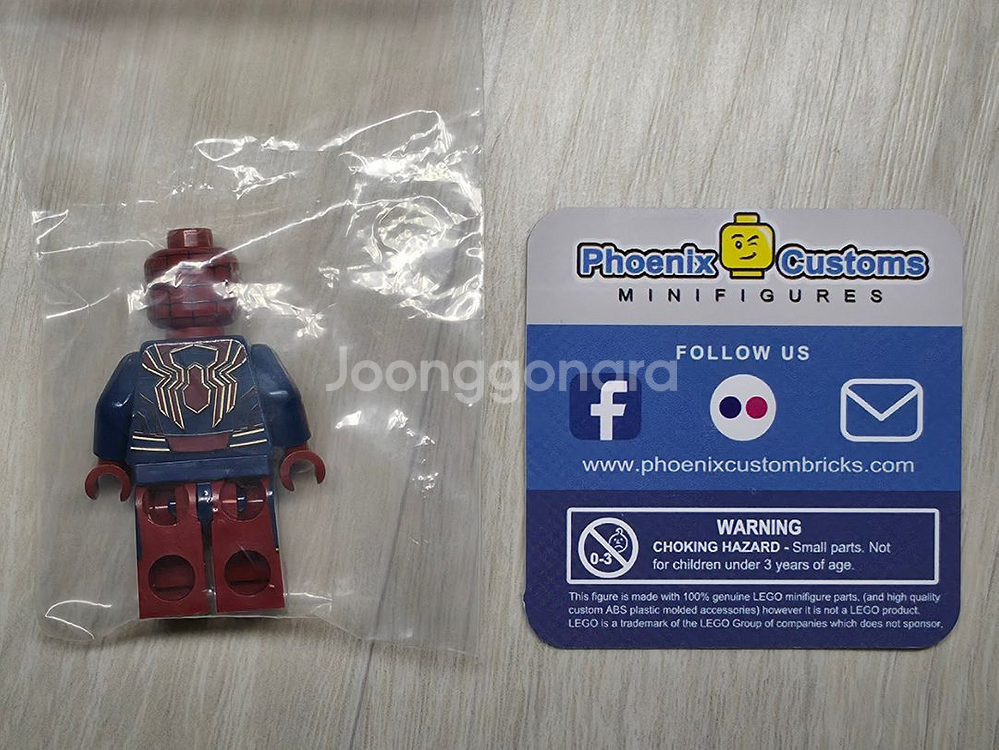 레고 해외 커스텀 아이언 스파이더맨 피닉스 어벤져스--1