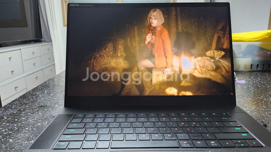레이저 고성능 게이밍 노트북/램32G,3070Ti--2