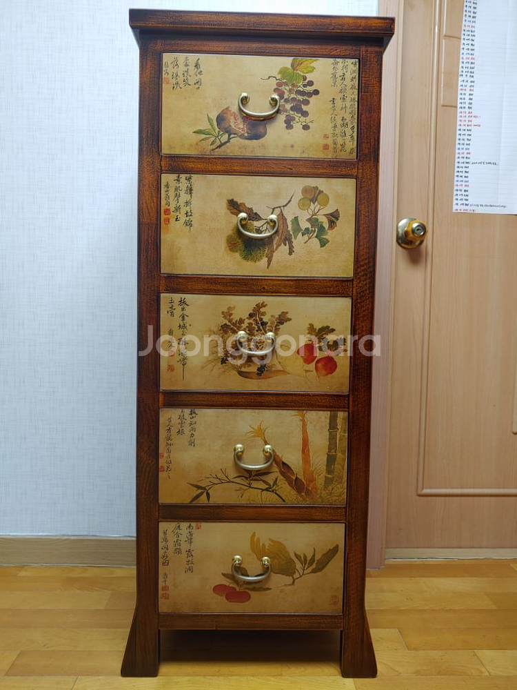 고가구 고서화홀쭉이5단--0