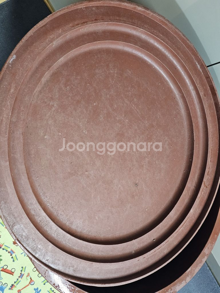 원형 원통 고무다라이 대형 5호 뚜껑포함 (150L)--1