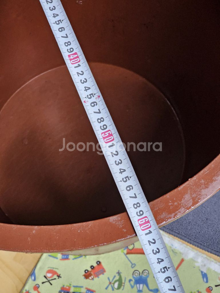 원형 원통 고무다라이 대형 5호 뚜껑포함 (150L)--7