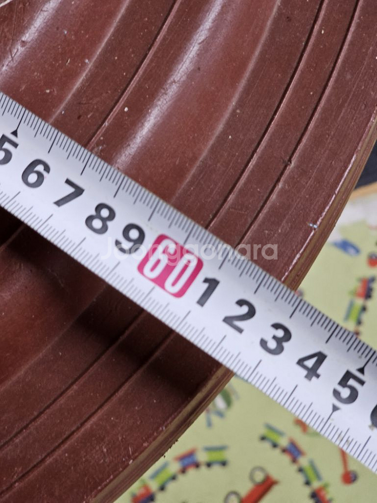 원형 원통 고무다라이 대형 5호 뚜껑포함 (150L)--4