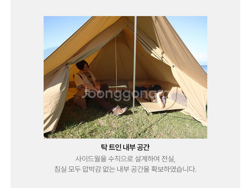 OD 쇼넨 텐트 TC - TAN 미개봉박스채--2