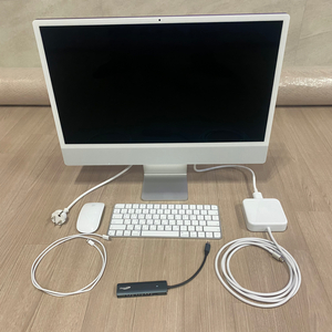 iMAC 24형 Apple M4칩 8코어 cpu 256