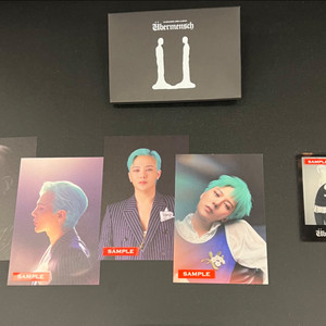 지디 전시회 지드래곤 전시회 위버맨쉬 전시회 엽서세트