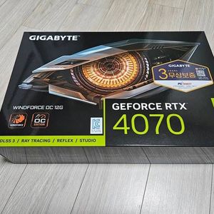그래픽카드 rtx4070 판매합니다