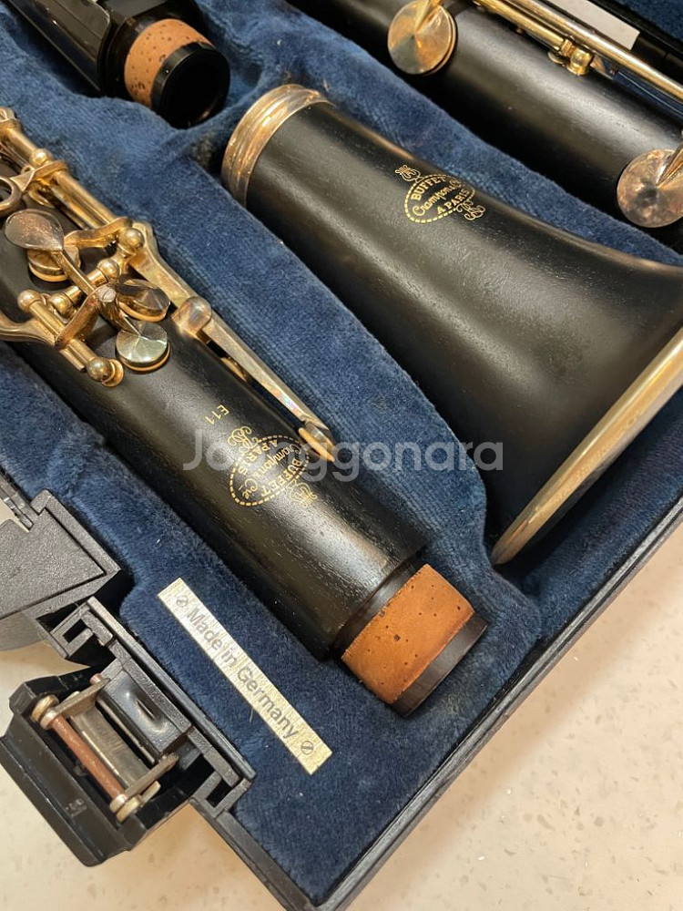 클라리넷 부페 e11 독일흑단--2