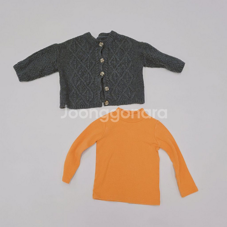 아기 가디건 아기 목티 일괄 판매 (S사이즈)--0
