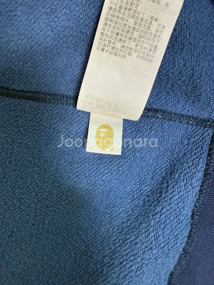 베이프 세퍼레이트 반반 샤크 후드집업 시부야 매장 구매--6