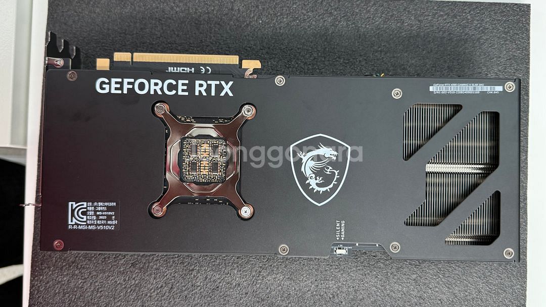 MSI RTX4090 게이밍 x 슬림(파손)--2
