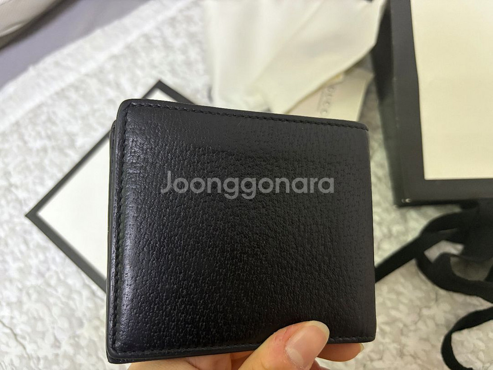 구찌 GG 마몬트 반지갑 블랙--3