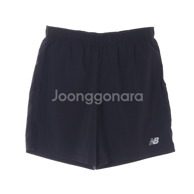 [M]뉴발란스 블랙 쇼츠 반바지 러닝 쇼츠 스웨트팬츠--0