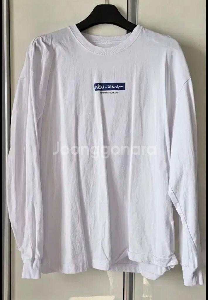 뉴진스 x Hiroshi Fujiwara 롱슬리브--1