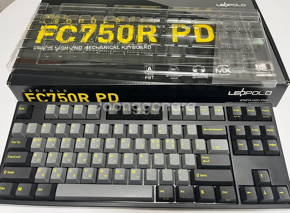 레오폴드 FC750R PD 기계식 키보드 갈축--0