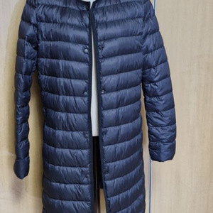 초경량 블랙 가벼운 다운패딩 S