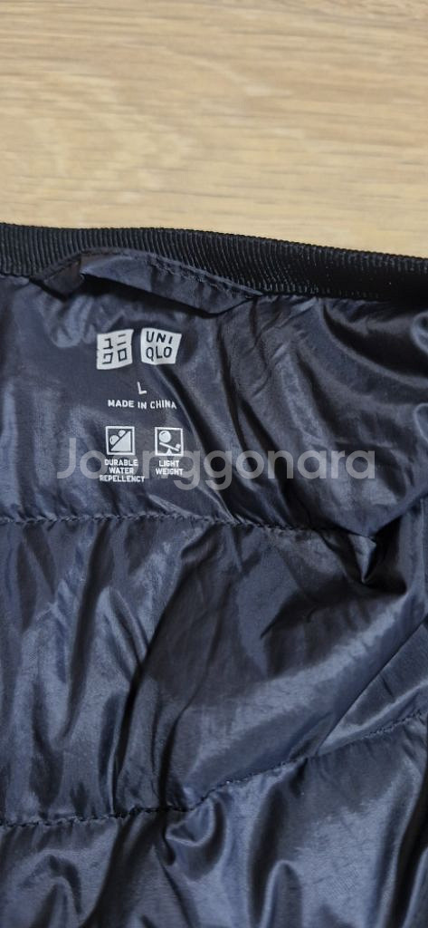 초경량 블랙 가벼운 다운패딩 S--5