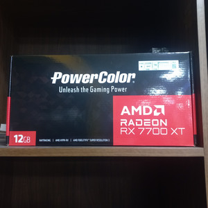 PoweColor RX7700 XT D6 미개