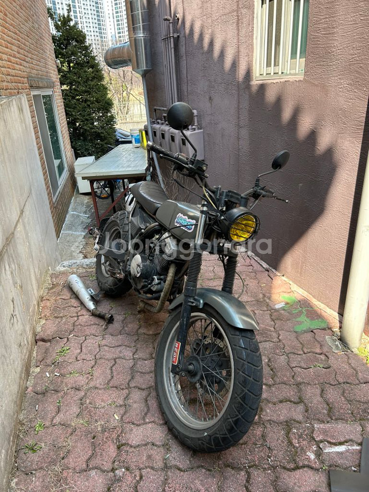 트로이 125cc 커스텀 (수리필요)--0