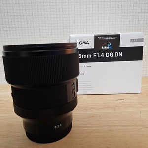 시그마 85mm f1.4 아트 소니FE용 팝니다