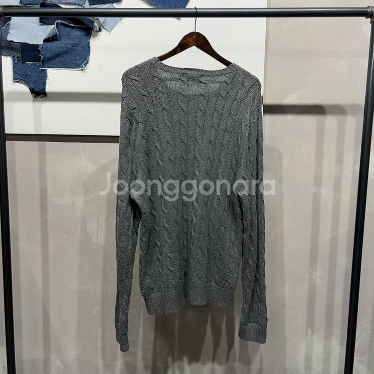 (110) 폴로 랄프로렌 캐주얼 꽈배기 케이블 니트--3
