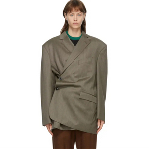 마틴로즈 19fw 트위스트 랩 블레이저 S