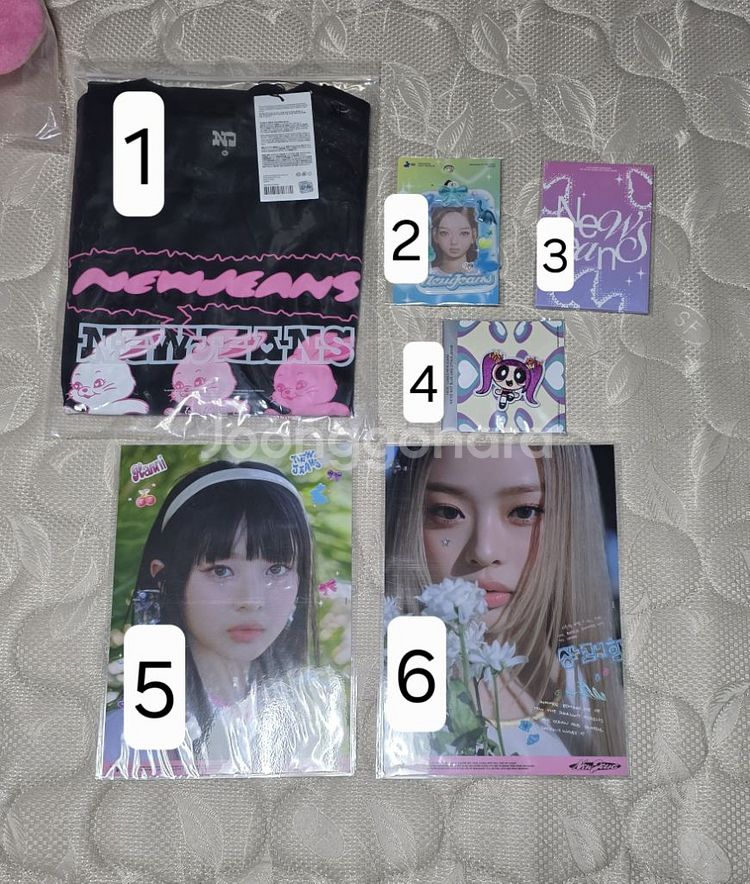 뉴진스 미개봉 굿즈--0