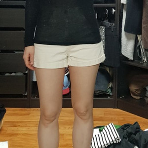 블랙 앏은 니트