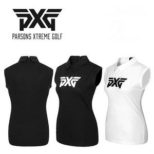 PXG 골프 여성 프리미엄 고기능 민소매 카라