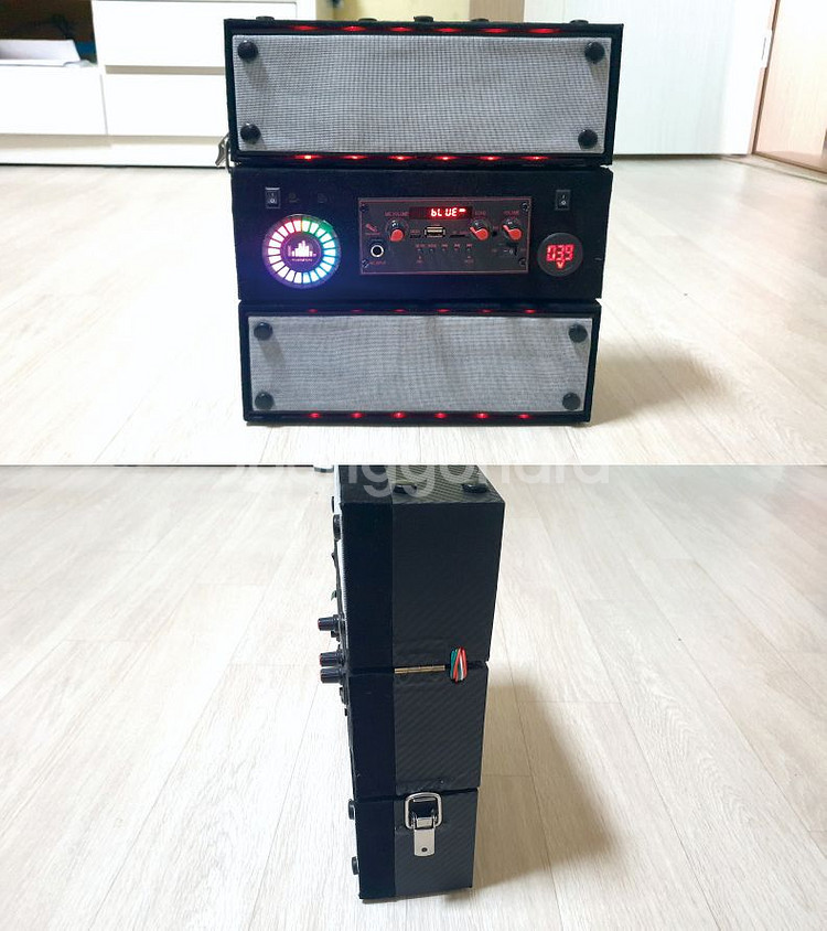자작 접이식 블루투스 스피커 사운드바--2