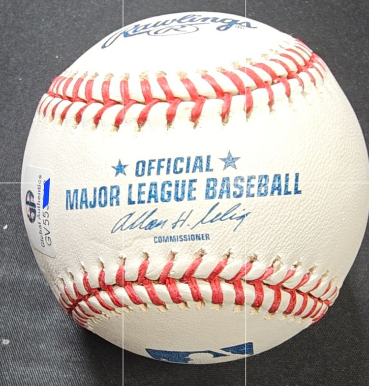 마쓰이 히데키 친필싸인 MLB공인구 (친필싸인 증명서)--2
