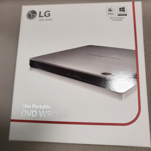 LG 슬림 포터블 DVD 라이터 새제품