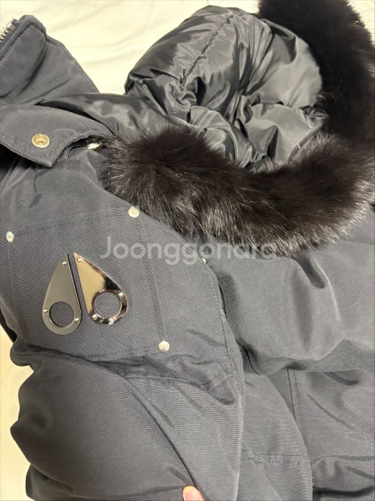 무스너클 오리지널 스탈링 파카 블랙 S--2