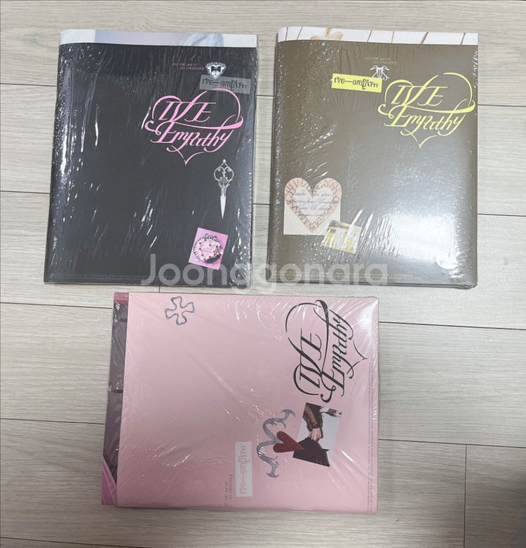 3종일괄) 아이브 미개봉 앨범 엠파시 Ive 레블하트--0