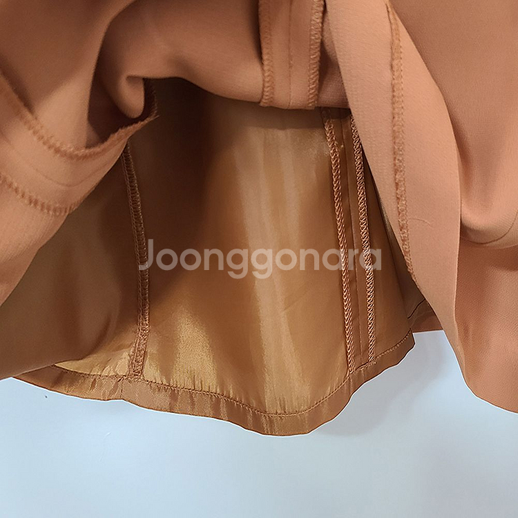 LIST 리스트 소매배색 단정한 정장원피스--4