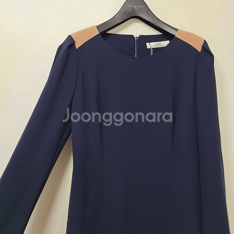 LIST리스트 배색 정장 원피스 정가176천원--1