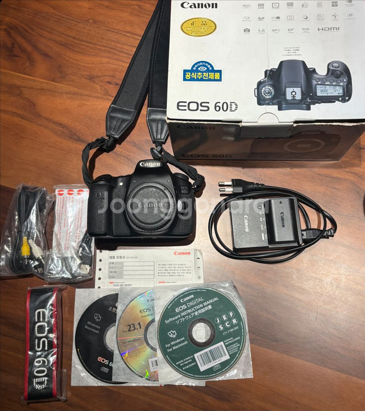 캐논 60D 바디 [박스/가방 포함] 판매해요--1