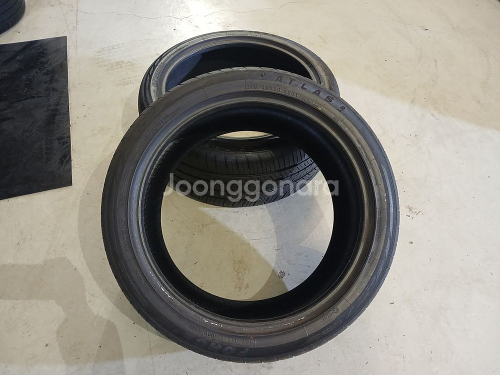 2754020중고타이어2개275 40 20타이어--1