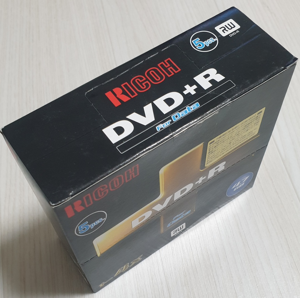 [공DVD]리코 RICOH DVD+R 4.7GB 7박스