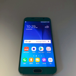 갤럭시 S6 토파즈블루 기기 판매(87056)