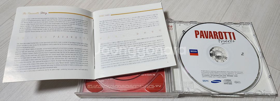 [CD]파바로티<포에버>:파바로티 베스트 콜렉션 2CD--7