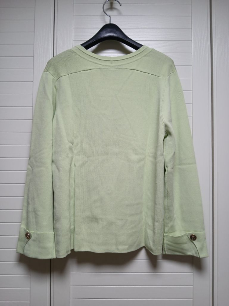 칼라거펠트 니트 앙상블(이너탑+가디건) 77 ㅡ새상품 이미지