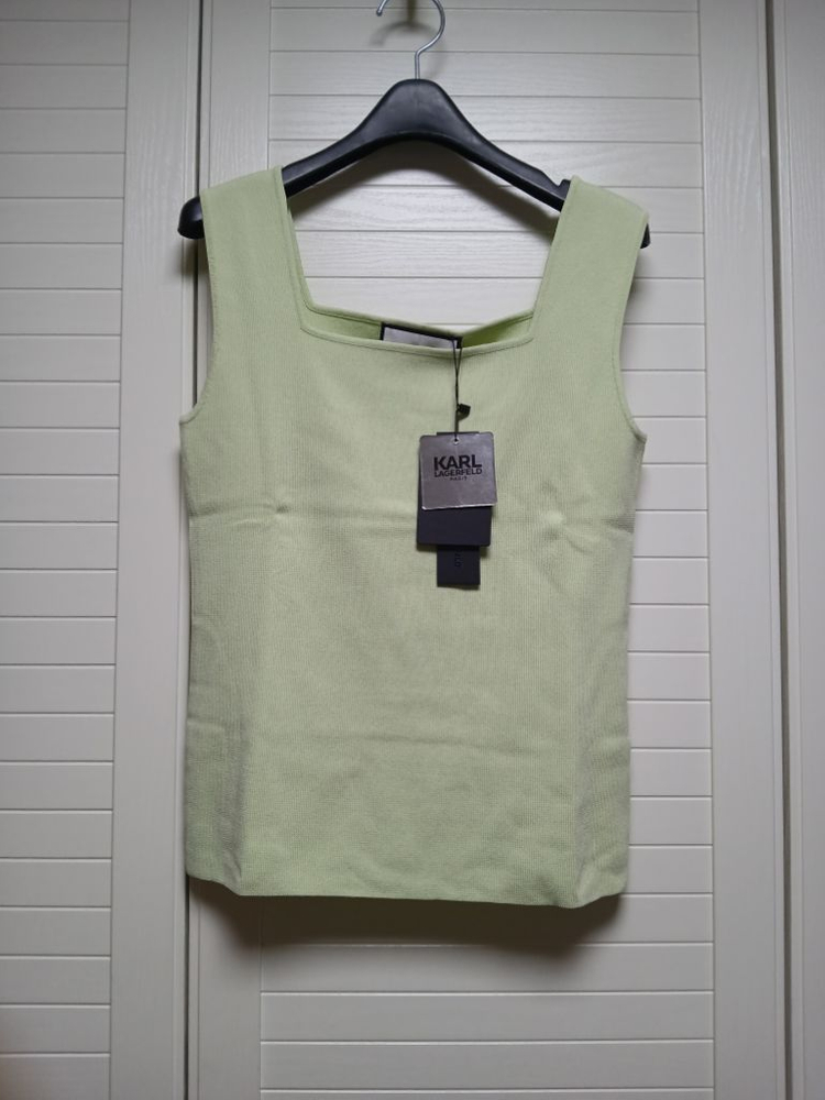 칼라거펠트 니트 앙상블(이너탑+가디건) 77 ㅡ새상품 이미지