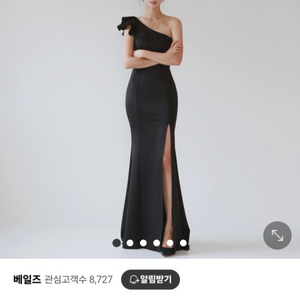 베일즈 앤지 드레스 블랙 M