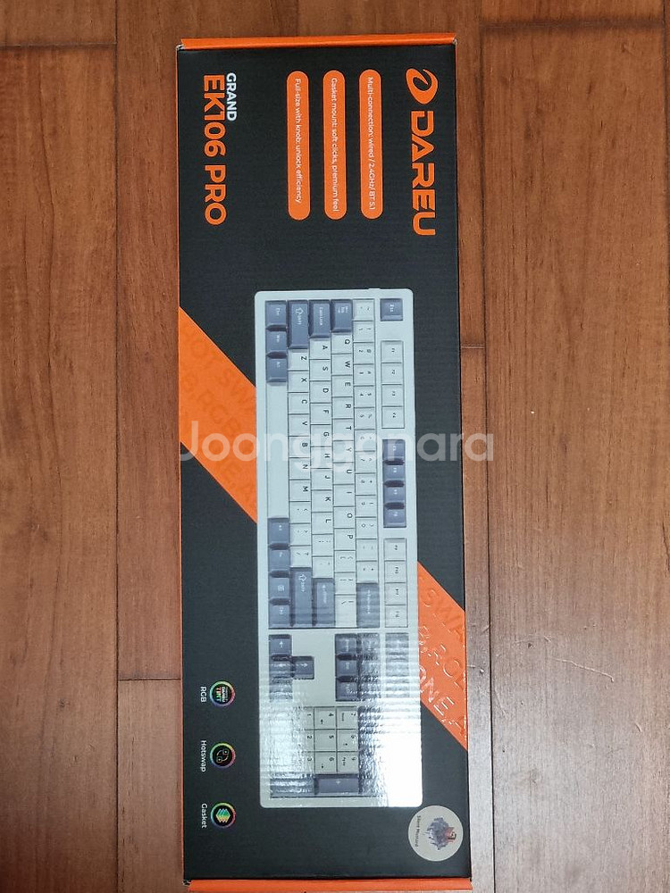 개봉품) 다얼유 ek106pro 저소음 머스타드축--0