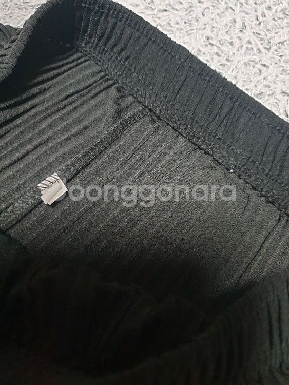 S/S 와이드 주름 팬츠 Free/Black (착샷O)--7
