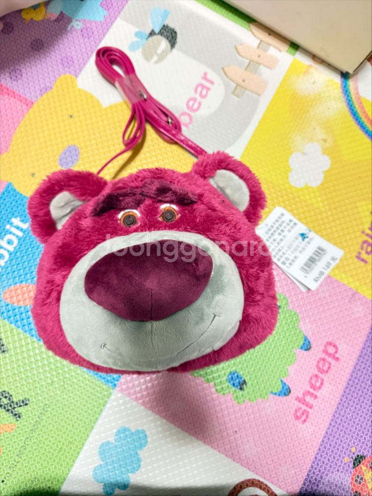 토이스토리 랏소베어 크로스백 인형파우치--0